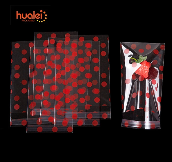 OPP bag polka dot printing