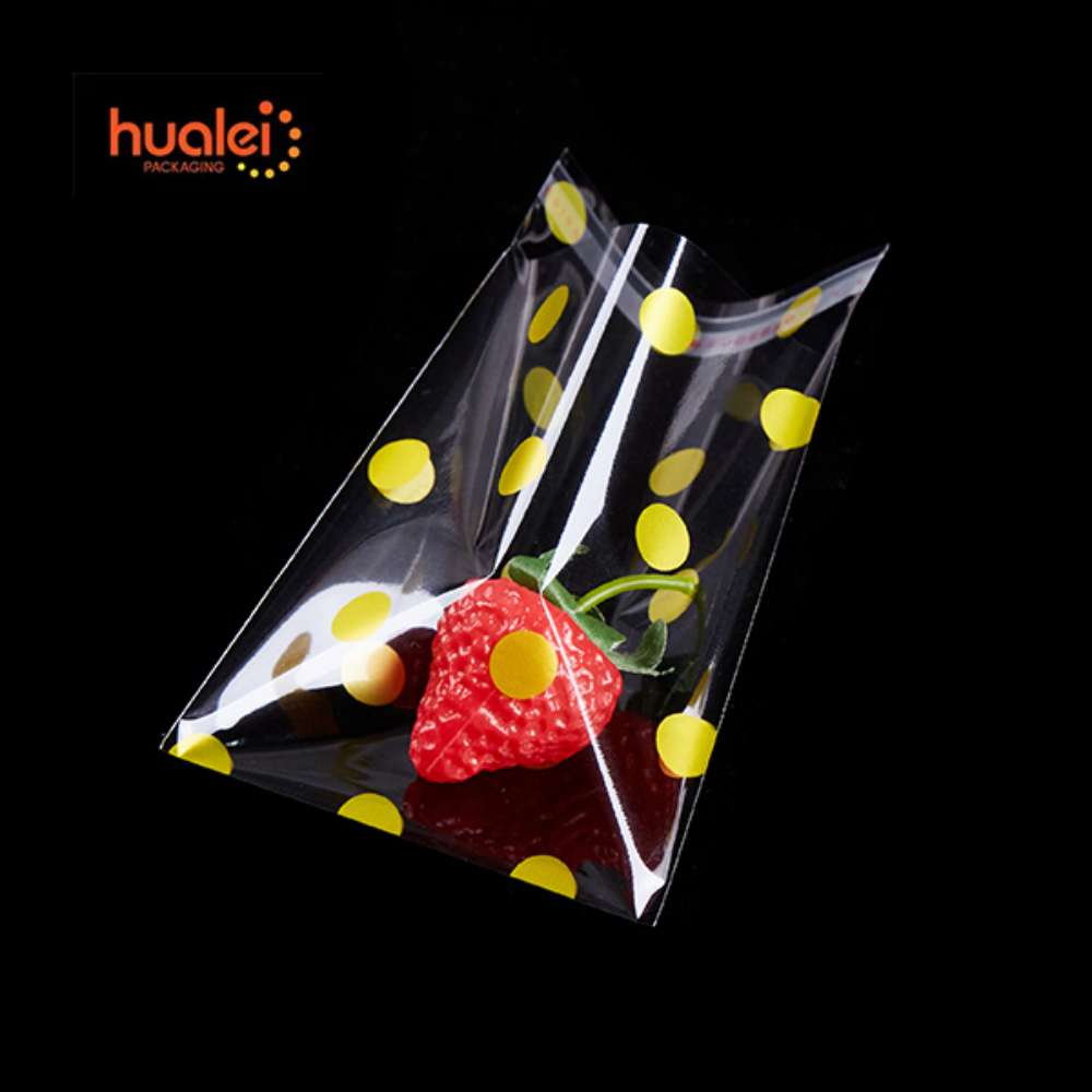 OPP bag polka dot printing